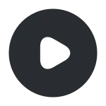 Video Circle SVG Icon